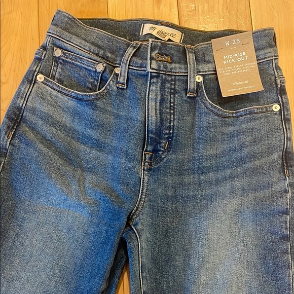 NWT Madewell Kick-out crop jeans size 25 - Picture 6 of 6